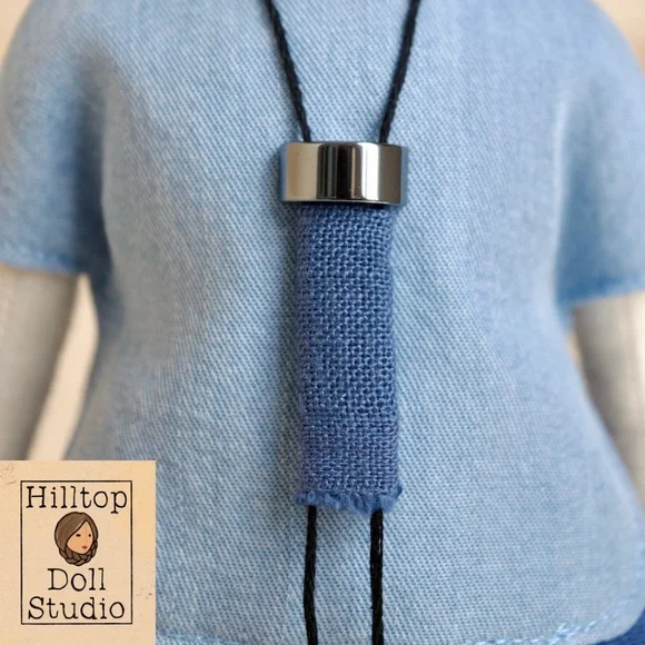 Fabric Doll "Willow" Handcrafted Textile Cloth Heirloom Primitive Doll - Picture 9 of 15